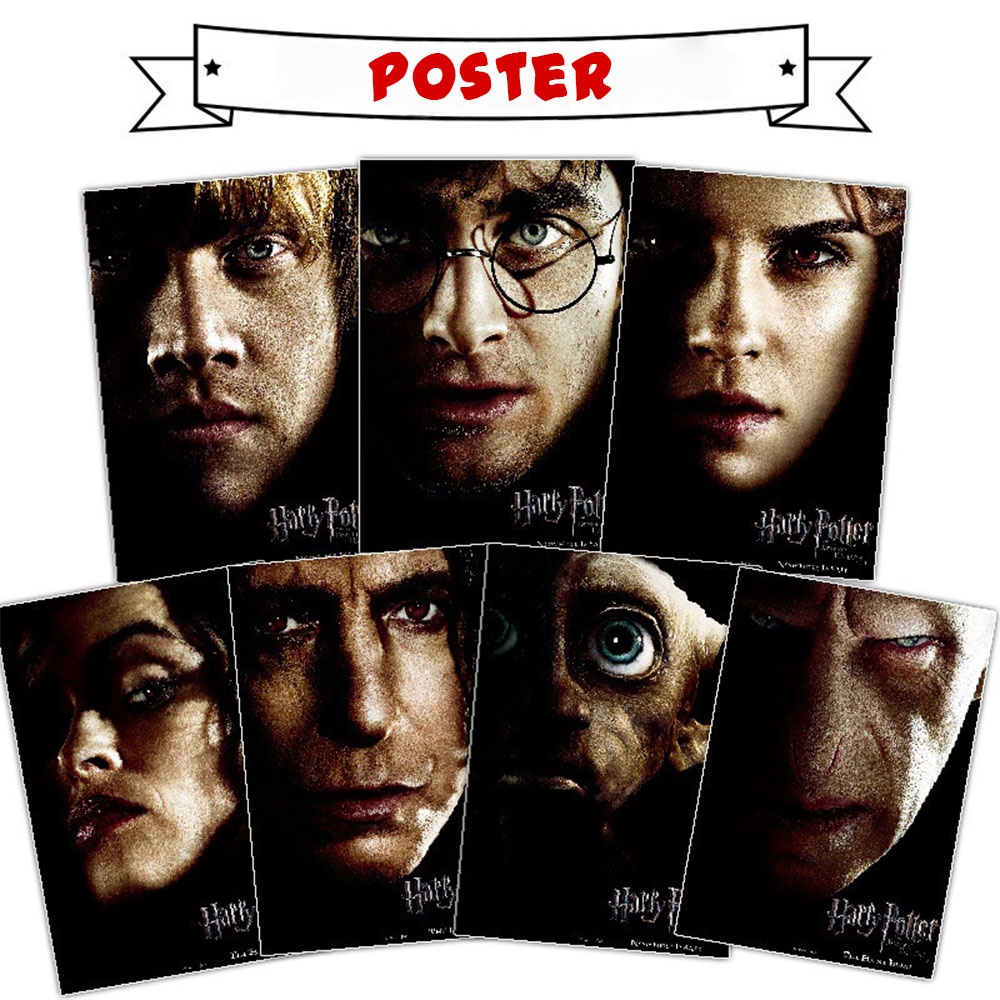 Gaming Accessories Room - Genuine Harry Potter Posters Hogwarts Themed