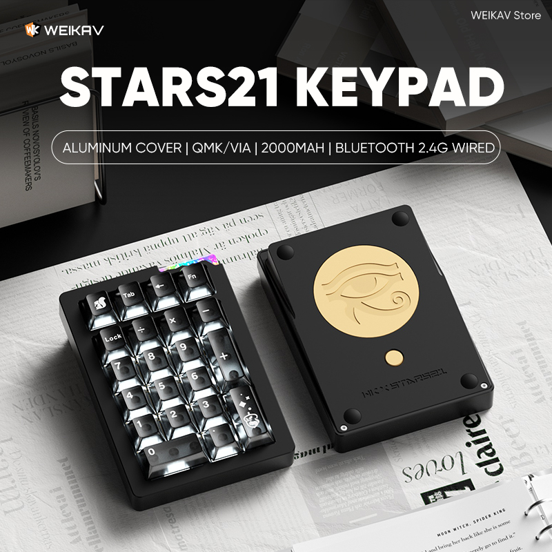 Original WEIKAV Stars21 Wirele - огляд і ціна Keyboard Numpad Separate