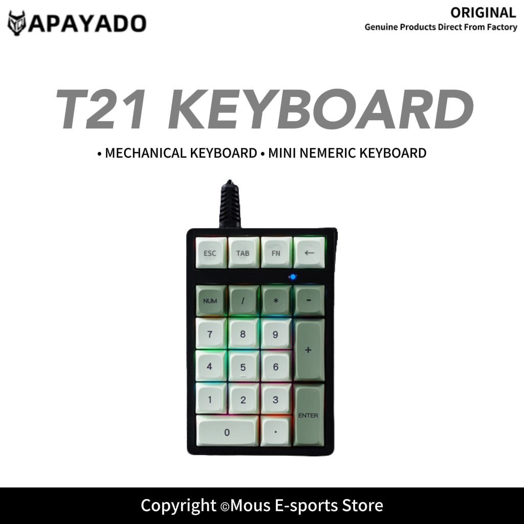 T21 APAYADO Wired Numeric Keyp - огляд і ціна Keyboard Numpad Separate