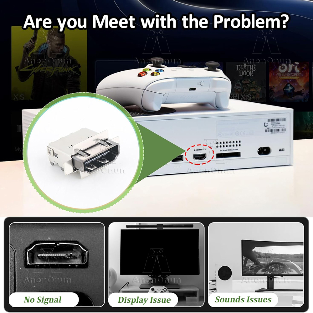 HDMI Port for Xbox Series S Pr - огляд і ціна Gaming Accessories Xbox Series S
