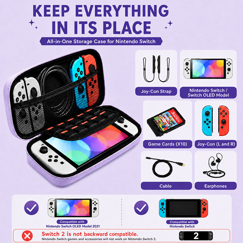 Cute Shockproof Carry Case Wit - огляд і ціна Gaming Accessories Bag