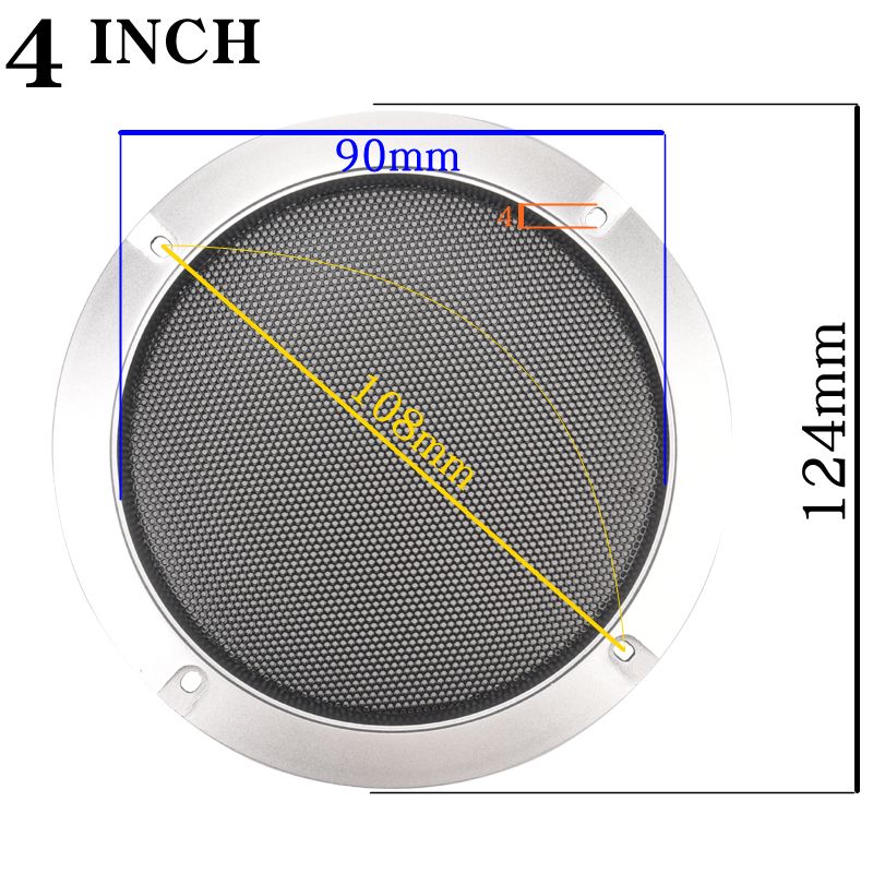 Silvery 2 3 4 5 6.5 8 10INCH S - огляд і ціна Case Mesh Panel