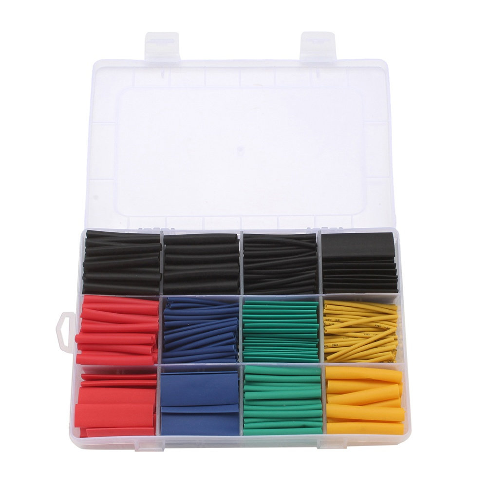 530Pcs Heat Shrink Tubing Kit  - огляд і ціна Sleeved Cable Kit