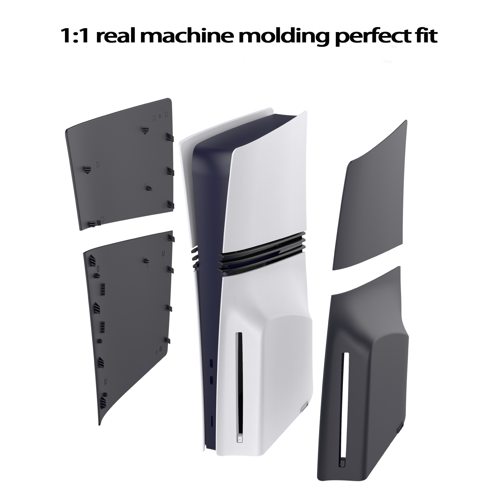 ABS Black Faceplates For PS5 P - огляд і ціна Gaming Accessories Playstation