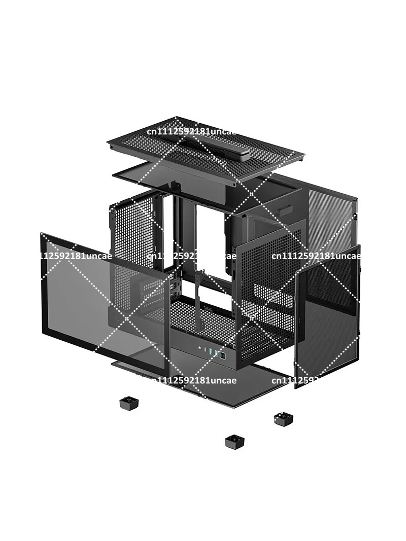 Portable ITX Computer Case wit - огляд і ціна Case Mesh Panel