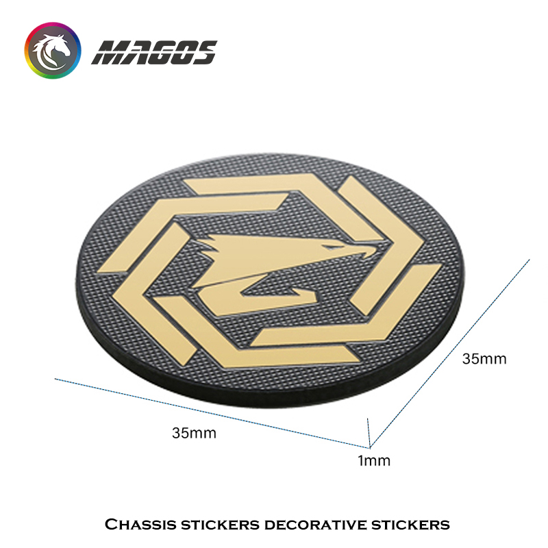 Computer Case Fan Metal Sticke - огляд і ціна Gaming Accessories Room