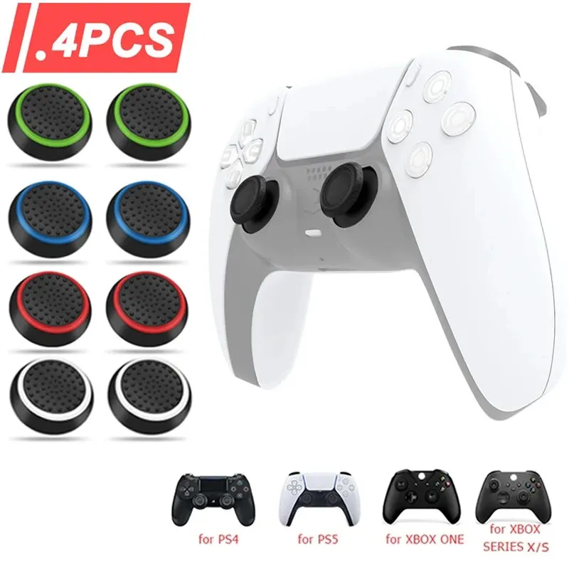 4PCS Silicone Analog ThumbStic - огляд і ціна Gaming Accessories Xbox Series S