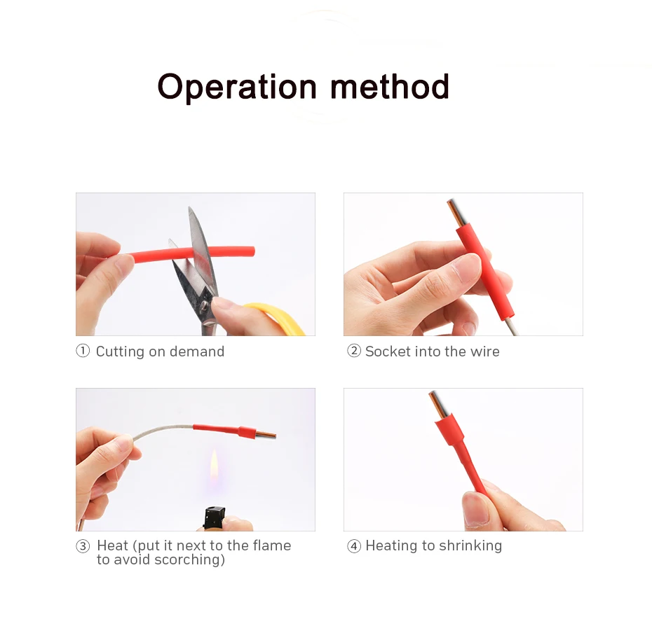 580pcs/Set Waterproof Shrinkag - огляд і ціна Sleeved Cable Kit