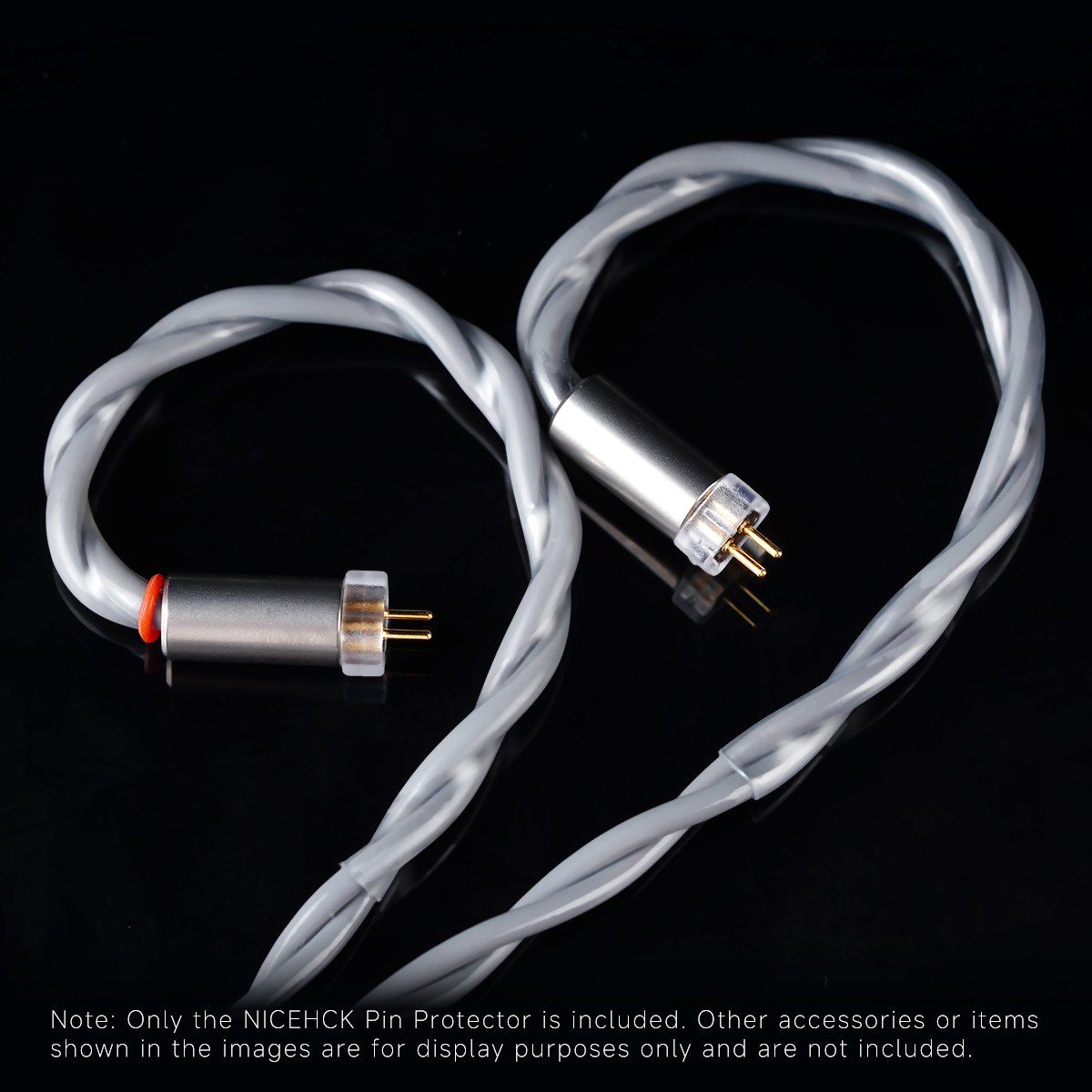 NICEHCK 0.78mm 2-Pin Protector - огляд і ціна Sleeved Cable Kit