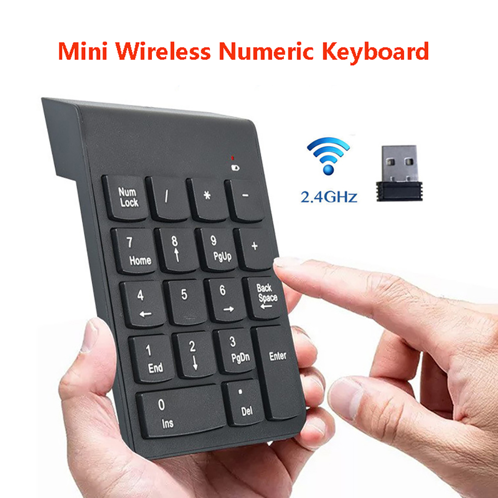 Mini Wireless Numeric Keyboard - огляд і ціна Keyboard Numpad Separate