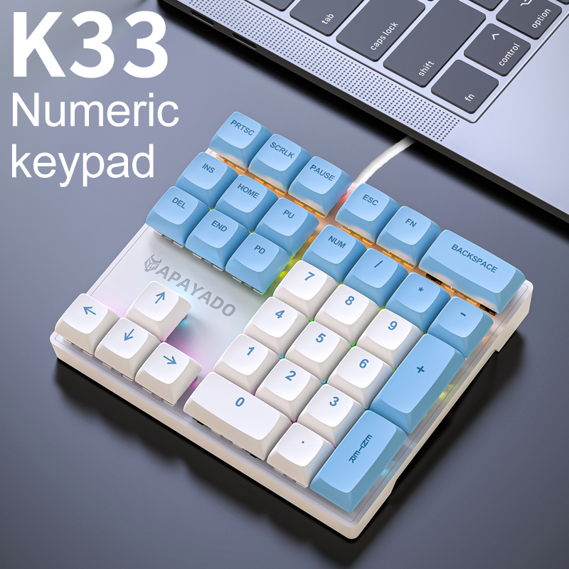 K33 Compact Mechanical Numpad, - огляд і ціна Keyboard Numpad Separate