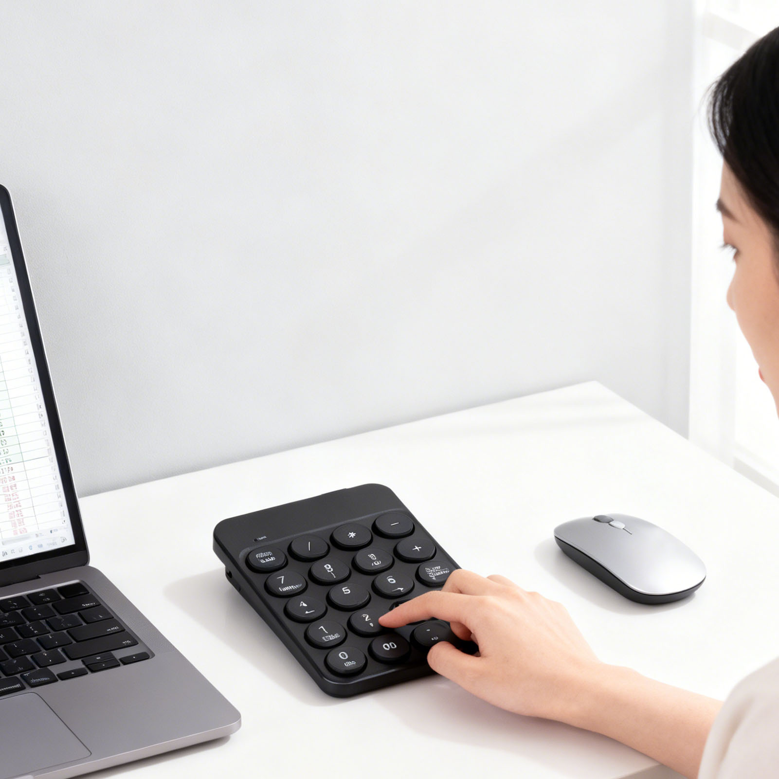 Mini Numeric Keypad with Round - огляд і ціна Keyboard Numpad Separate