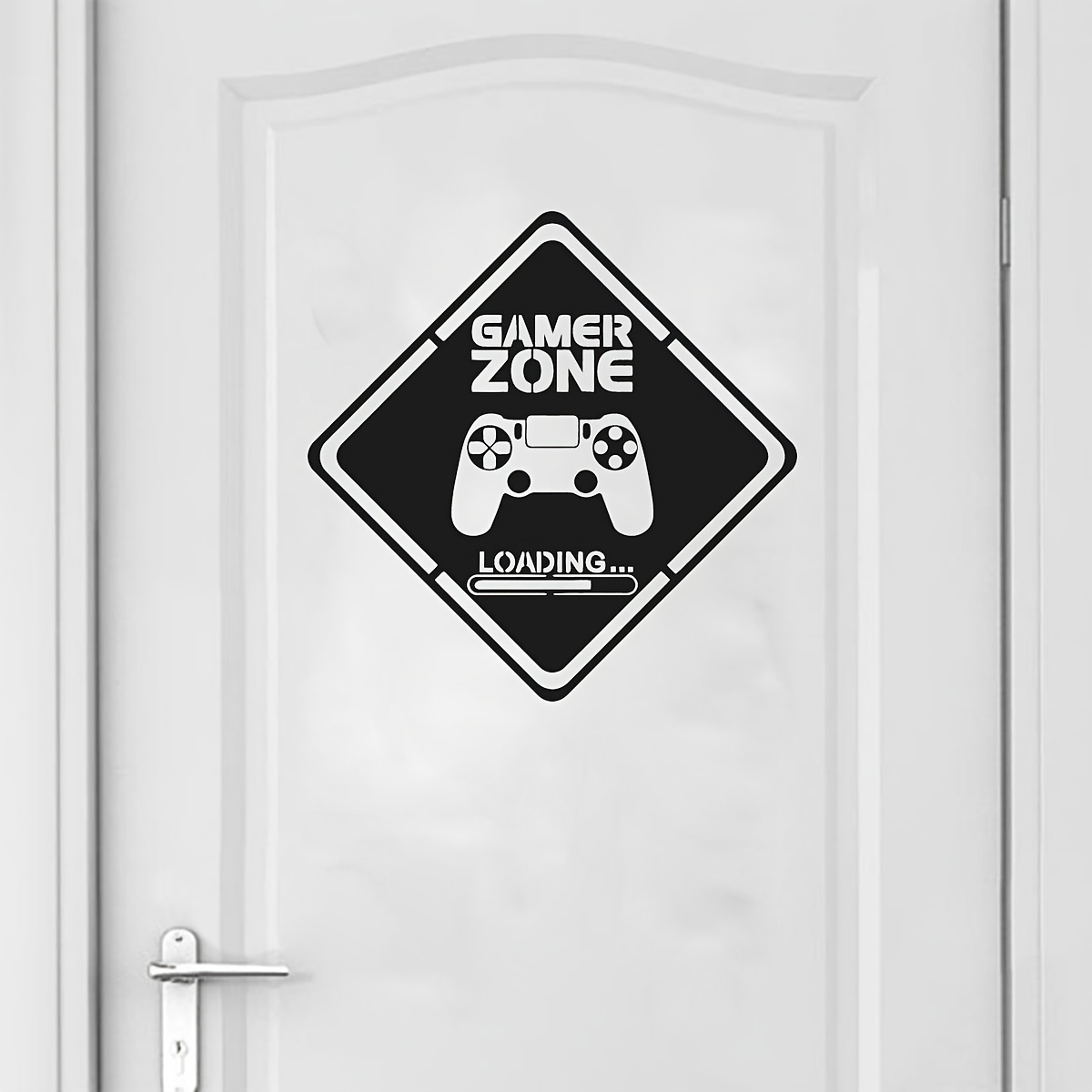 1pc Gamer Zone Door Decal Wall - огляд і ціна Gaming Accessories Wallpaper