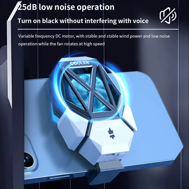 DY08 Mobile Phone Cooling Fan  - огляд і ціна Gaming Accessories Room