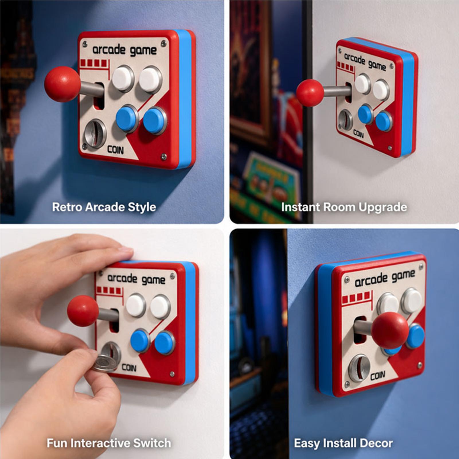 Creative Retro Arcade Game Lig - огляд і ціна Gaming Accessories Room
