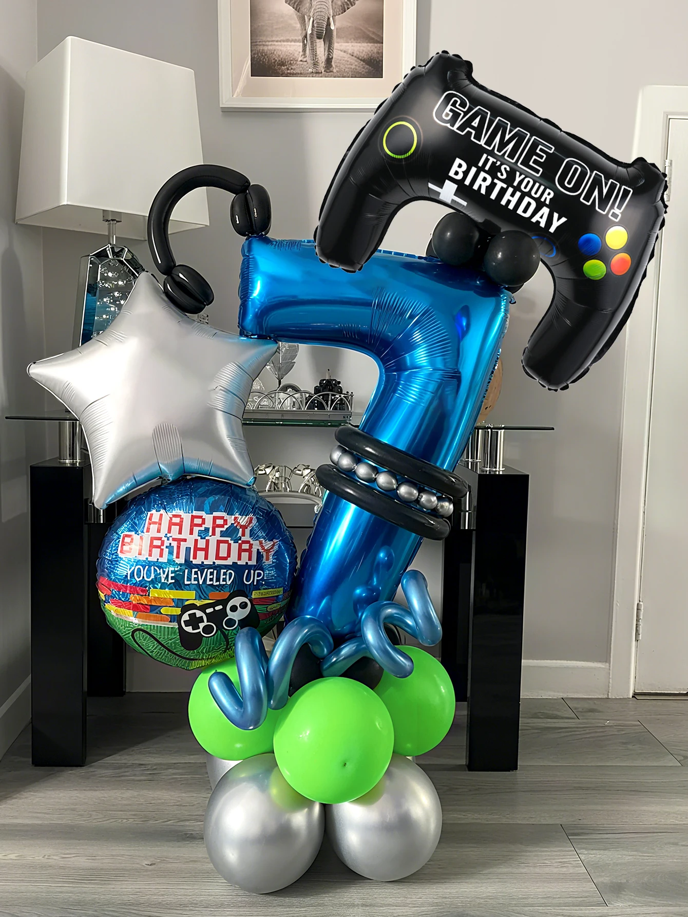 32PCS Game Theme Birthday Numb - огляд і ціна Gaming Accessories Room
