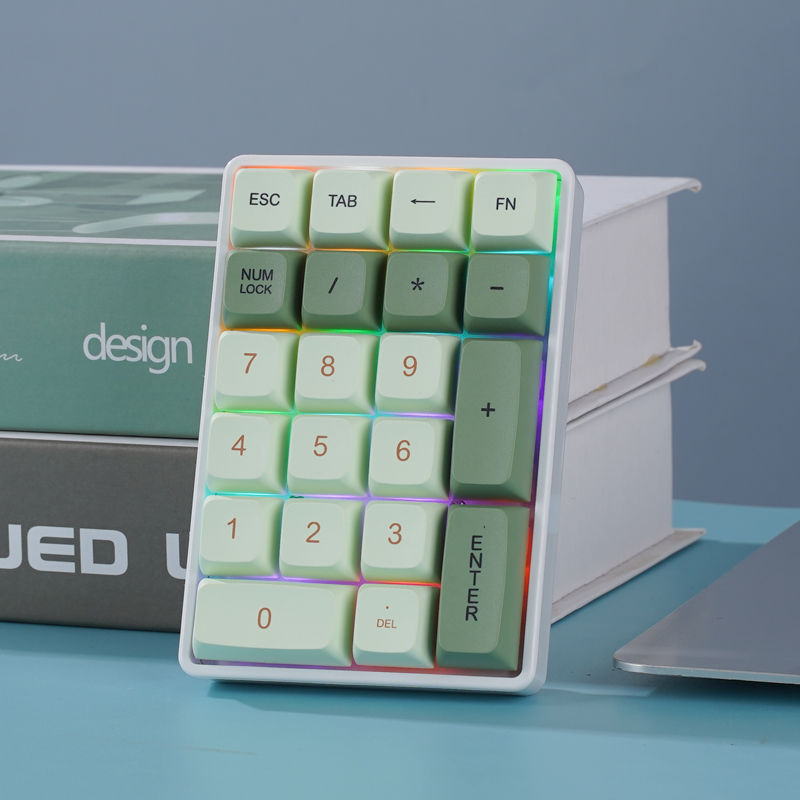 FREEWOLF K21 Wireless Mechanic - огляд і ціна Keyboard Numpad Separate