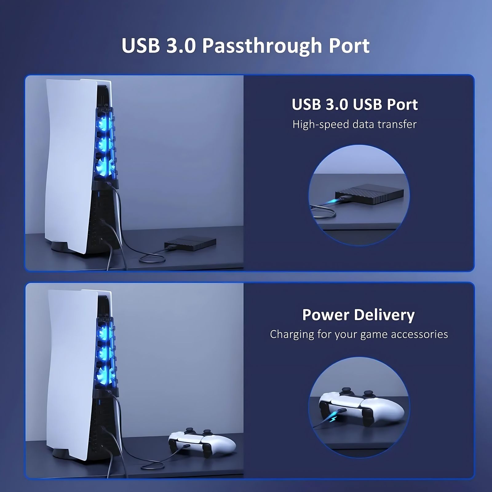 For PS5 Both Disc and Digital  - огляд і ціна Gaming Accessories Playstation