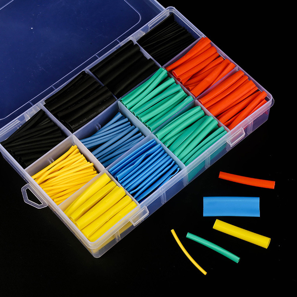 530Pcs Heat Shrink Tubing Poly - огляд і ціна Sleeved Cable Kit