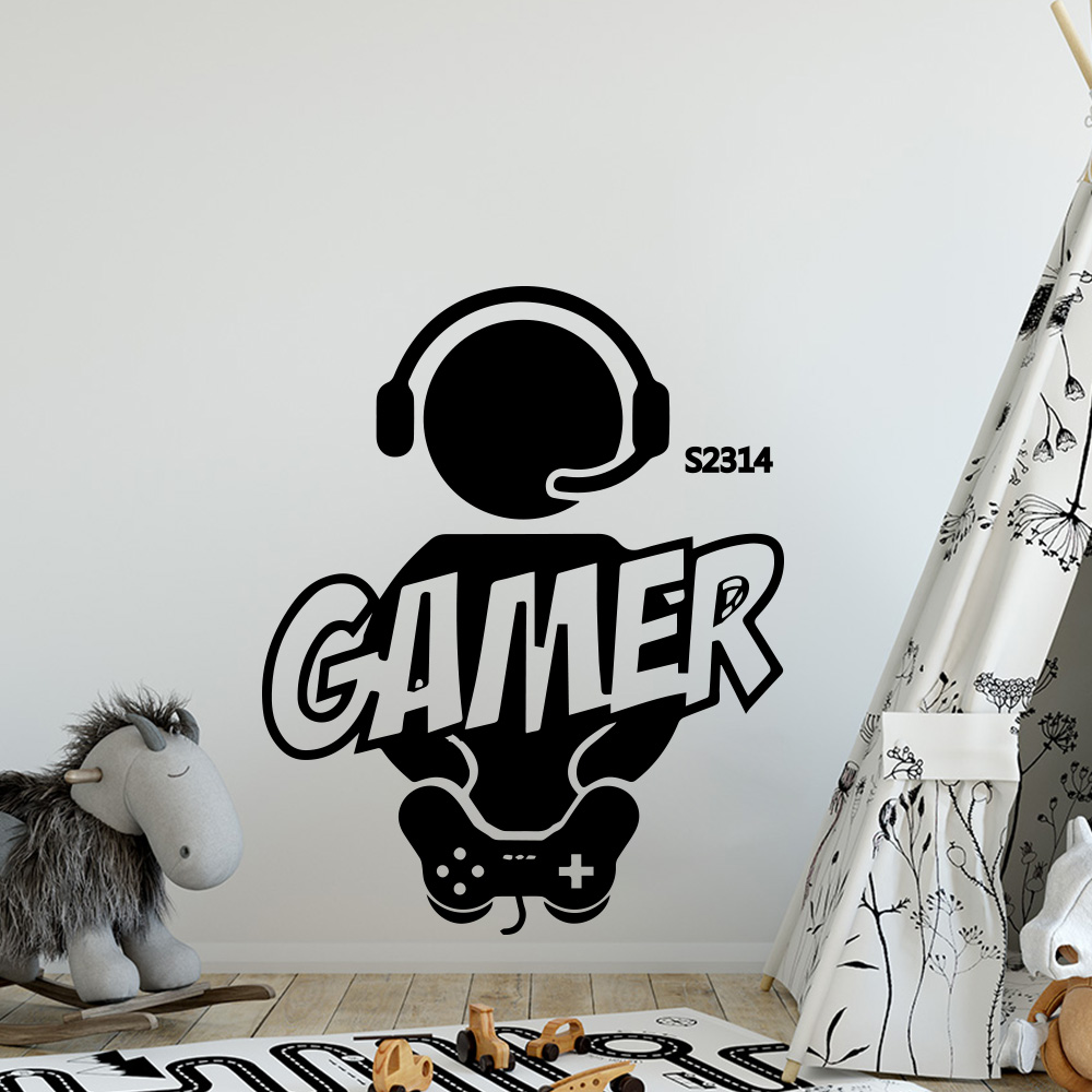 1pc Gamer Wall Art Decal For K - огляд і ціна Gaming Accessories Wallpaper