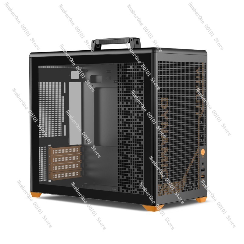 Portable MATX Computer Case wi - огляд і ціна Case Mesh Panel