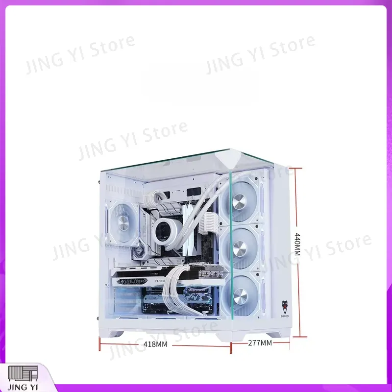 Full Tower ATX Gaming PC Case  - огляд і ціна Case Mesh Panel